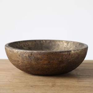 Ligno Round Bowl Premium Wooden Bowl with Natural Carved Look for Everyday and Gifting - Product Image 3