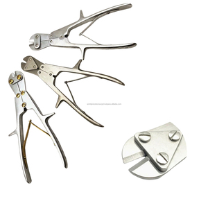 Cortador de Alambres de Kirschner de Precisión Quirúrgica, Acero Inoxidable, Tijeras Quirúrgicas Ortopédicas para Alambres K, Instrumento Quirúrgico Manual - Product Image 1