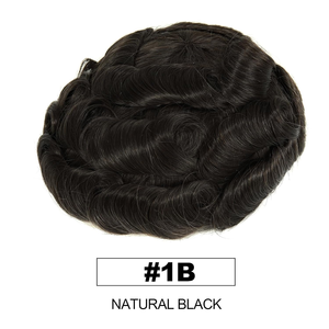 Prótesis Capilar de Alta Calidad y Durabilidad, BIO CNG, Piel Delgada de PU, Cabello Humano, <span class=keywords><strong>para</strong></span> <span class=keywords><strong>Hombres</strong></span>, con Encaje y PU, Densidad Media, <span class=keywords><strong>para</strong></span> <span class=keywords><strong>Hombres</strong></span> <span class=keywords><strong>Jóvenes</strong></span> con Calvicie - Product Image 2