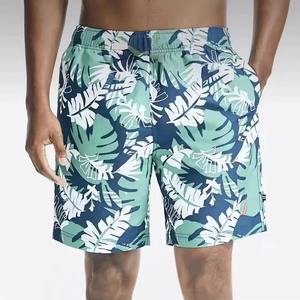 Short de bain imperméable pour hommes Mince Confortable Respirant Absorbant la sueur Short de fitness sportif à séchage rapide - Product Image 3