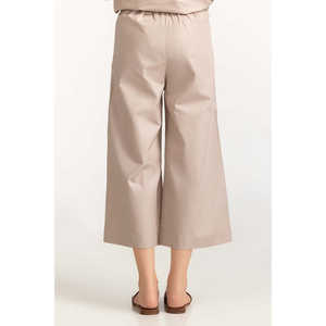 Pantalones Cargo de Pana Rosa para Mujer WM-TRC23-001, Transpirables, de Pierna Recta, Cintura Alta, con Decoración de Rayas Laterales, Tinte Liso - Product Image 2