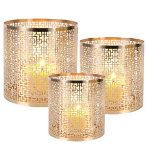 Juego de 3 diseños de hierro Metal Tea Light Votive Holder Nuevo diseño hecho a mano Sala de estar antigua Fabricante mayorista Exportador - Product Image 2