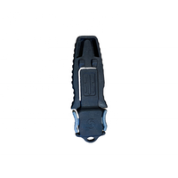 Couteau de poche en alliage de titane, nouveau Style couteau de Camping avec poignée caoutchoutée confortable pour le sauvetage en eau