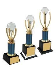 Elegant Silver Metal Award <b>Trophy</b> <b>Cup</b> For Business Conference And Company Event - Product Image 4