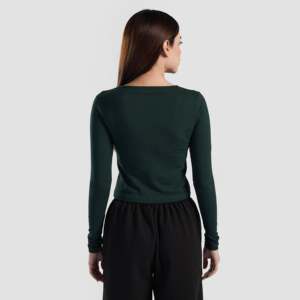 Green Rush Fit Yoga <b>Top</b> - Product Image 2