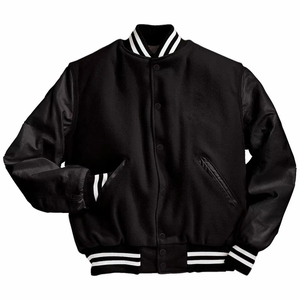 Chaqueta de Béisbol Personalizada al por Mayor de Fábrica, Chaqueta de Lona con Capucha para Invierno, Transpirable para Hombre - Product Image 4