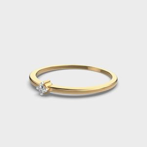Elegant Dainty Diamond Solitaire Engagement Ring Classic Fine Jewelry with Wedding Pearl Daily Party Wear Bridal Cut Lab Grown - Product Image 6