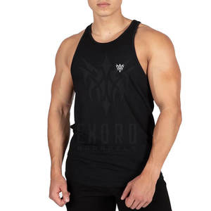 Vente directe d'usine, débardeur pour homme, tricoté de haute qualité, respirant, grande taille, pour la salle de sport, l'exercice et la remise en forme - Product Image 1