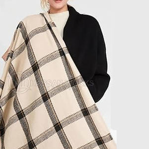 Winter Season Fashion Polyester Breathable Lightweight Long Shawl High Quality Women Decorative <b>Scarf</b> for Casual Formal Wear - Product Image 3