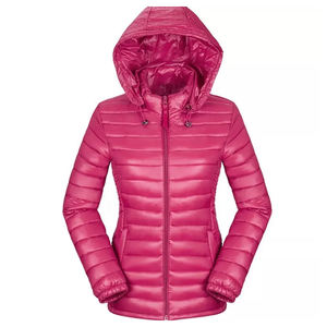 Chaqueta acolchada ecológica para mujer, venta al por mayor, ropa de invierno para exteriores en poliéster duradero - Product Image 1