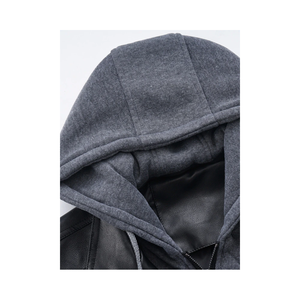 แจ็กเก็ตหนังสำหรับผู้ชายแจ็กเก็ตมอเตอร์ไซค์ออกแบบได้ตามต้องการ - Product Image 6