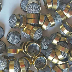 Đường kính 3mm 5mm <span class=keywords><strong>10mm</strong></span> 30mm Đồng thau niken thép không gỉ lưới lọc Nắp bát hình dạng lưới màn hình - Product Image 5