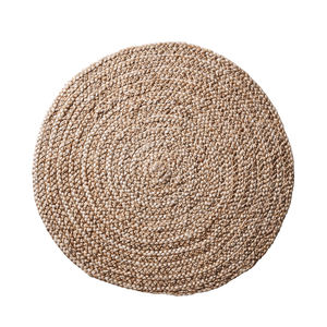 Alfombra de yute ecológica tejida a mano con diseño de fibra natural, alfombrilla elegante para sala de estar, dormitorio, decoración del hogar - Product Image 1