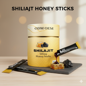 Himalaya Shiljait Stick 500mg 6gm Bolsita Sabor a manzana Envasado personalizado Shilajit Honey Sticks - Product Image 3