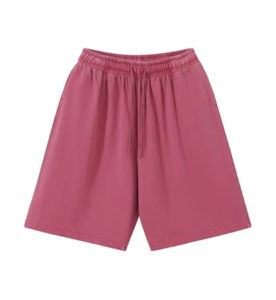 กางเกงขาสั้นใส่สบายสีพื้นสำหรับผู้ชายกางเกงขาสั้นผ้าแห้งเร็วทันสมัยสำหรับฤดูร้อน - Product Image 6