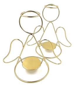 Bougeoir bougeoir en métal pour table à manger, fête de mariage et décoration de maison romantique élégante - Product Image 3