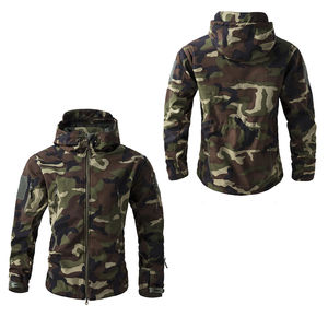 Abrigo táctico chaqueta de hombre de concha blanda recién llegado piel al aire libre tela de concha blanda ropa impermeable impresa Unisex - Product Image 6