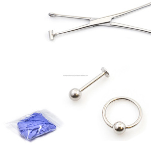 Pinzas Tragus de Acero Inoxidable, Ligeras, Manuales, para Perforaciones Corporales, Grado Quirúrgico Profesional, Herramienta Reutilizable para Perforar Orejas - Product Image 5