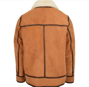 Chaqueta de piel sintética de invierno para mujer, chaqueta de moto cálida personalizada con solapa grande - Product Image 5