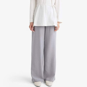 กางเกงจ็อกเกอร์สำหรับผู้หญิงสีทึบกางเกงสุภาพเรียบร้อยดีที่สุดสไตล์ใหม่ - Product Image 4