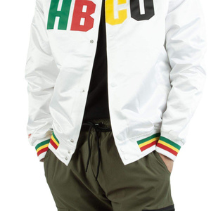 OEM Service Mens Custom Satin <b>Jackets</b> Embroidered <b>Baseball</b> <b>Bomber</b> <b>Jacket</b> - Product Image 3