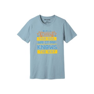 เสื้อยืดผ้าฝ้าย 100% พิมพ์ลายธีมความเมตตา น้ำหนัก 160-180 GSM มี 12 สีให้เลือก  รับออกแบบลายและตำแหน่งได้ตามต้องการ - Product Image 2