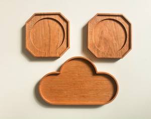 Plateau en bois fait main de qualité supérieure avec un aspect naturel conçu pour une utilisation pratique et une présentation élégante - Product Image 6