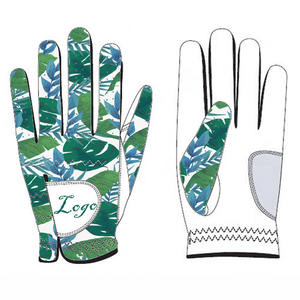 Nouveautés Impression Logo Hommes Gauche Main Droite Doux Haute Qualité Prix Bas Respirant Cabretta Gants De Golf En Cuir Pour Hommes - Product Image 6