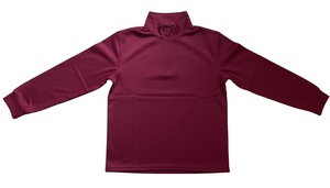 Custom <b>Men</b> Quarter Zip Pullover with Stand Collar, Breathable <b>Stretch</b> Fabric Factory Supply for Brand, Team Wear and Casual Use - Product Image 3