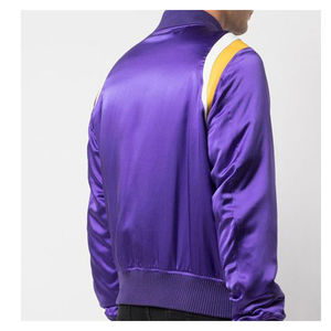 Chaquetas universitarias de béisbol con mangas de cuero para hombre al por mayor, Venta caliente, precio barato, fabricante de alta calidad, 2025 - Product Image 4