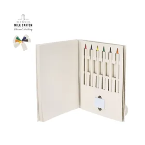 Ensemble de crayons de couleur et de cahier éternels, gadgets écologiques - Product Image 1