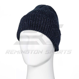 Low Moq <b>Mens</b> Custom Beanie Leather Patch <b>Winter</b> Multicolor Beanie <b>Hats</b> for Adult Custom Beanie With Logo - Product Image 1