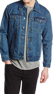 Veste en jean de coupe décontractée pour hommes de style High Street Vêtements d'hiver de haute qualité avec logo personnalisé Vente en gros - Product Image 5