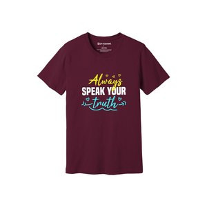 Thèmes de gentillesse imprimer 100% t-shirt en tissu de coton 160-180 à lourd GSM 12 couleurs disponibles Personnalisé votre propre conception et placement - Product Image 6