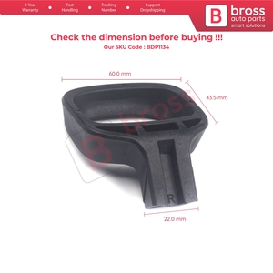 BDP1134 Palanca de ajuste delantera derecha 3C0881254 Para - Product Image 6