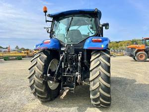 NEW HOLLAND T6.145/Calidad original Bastante usado New Hollands 70hp 4WD Tractor agrícola Agrícola con grada de disco gratis - Product Image 5