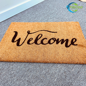 ขายร้อนในร่ม MAT / MAT ประตูเป็นมิตรกับสิ่งแวดล้อมในร่ม MAT พร้อมฐานกันลื่น, 40x60 ซม., ใยมะพร้าว - Product Image 4