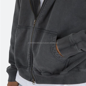 Sudadera con Capucha de Diseño Nuevo y Venta Caliente para Hombre, Estilo Vintage, Unisex, con Logotipo Bordado Personalizado, Venta Directa de Fábrica - Product Image 4