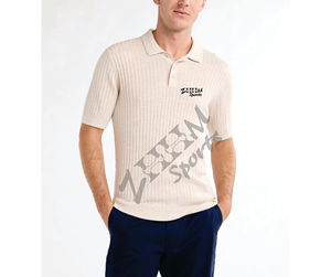 Camisa Casual para Hombre, Transpirable, de Manga Corta, Antiarrugas, con Textura, Bordada, de Poliéster/Algodón, con Estampado Digital - Product Image 4