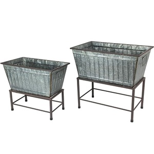 Elegante maceta para macetas de suelo, soporte para plantas inspirado en excelentes macetas de estante de almacenamiento de decoración de estilo de mediados de siglo - Product Image 2