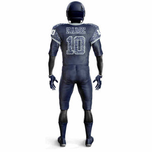 Equipo juvenil personalizado desgaste de fútbol americano al por mayor sublimación en blanco uniforme de fútbol americano práctica Jersey Set - Product Image 3