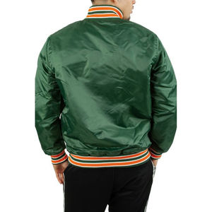 Best-seller Veste universitaire d'hiver en satin pour homme avec logo personnalisé Position du logo avant Personnalisable de haute qualité - Product Image 3