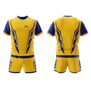 Precio al por mayor, en stock, uniformes de rugby para hombre, logotipo personalizado, Diseña tus propios uniformes de rugby - Product Image 1
