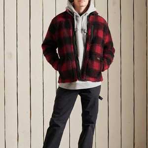 Nouveautés Vestes d'hiver mode pour hommes Vestes en laine polaire Sherpa pour hommes Veste coupe-vent - Product Image 4