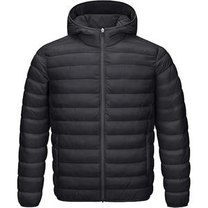 Jacket Wholesale <b>Plus</b> <b>Size</b> Men Windproof Fashion Bubble Jacket Polyester Fabric Puffer Jacket made by <b>Dress</b> Sports - Product Image 1