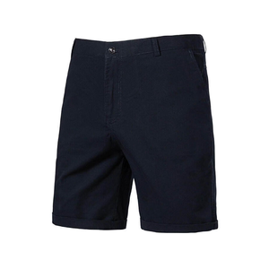 Short d'été en toile grande taille pour hommes, respirant, écologique, décontracté, couleur unie, doux, coupe ajustée BD - Product Image 5