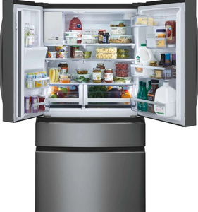 Refrigerador Frigidaire Gallery GRMC2273CD de 36 Pulgadas con Puerta Francesa de 4 Puertas y Profundidad para Mostrador, 21.5 Pies Cúbicos Acero Inoxidable Negro - Product Image 3