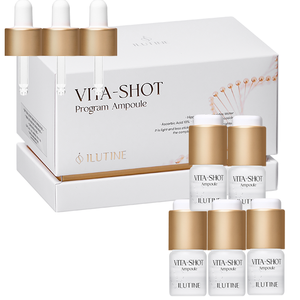 Ampoule liquide éclaircissante, vitamine C stabilisée pour l'amélioration du teint du visage, absorption rapide, soin de la peau K-Beauty, 4 semaines - Product Image 1