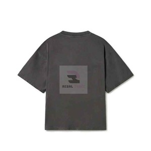 เสื้อยืดลำลองคุณภาพสูงสำหรับผู้ชาย พิมพ์โลโก้ตามสั่ง ผ้าโพลีเอสเตอร์/คอตตอนทอ 180 กรัม ดีไซน์เรียบง่าย เป็นมิตรกับสิ่งแวดล้อม - Product Image 2