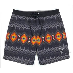 Pantalones Cortos de Playa Personalizados para Hombre, Transpirables, Cintura Media Elástica, Cómodos, Estampados, 100% Poliéster, de Secado Rápido, Estilo Urbano - Product Image 4